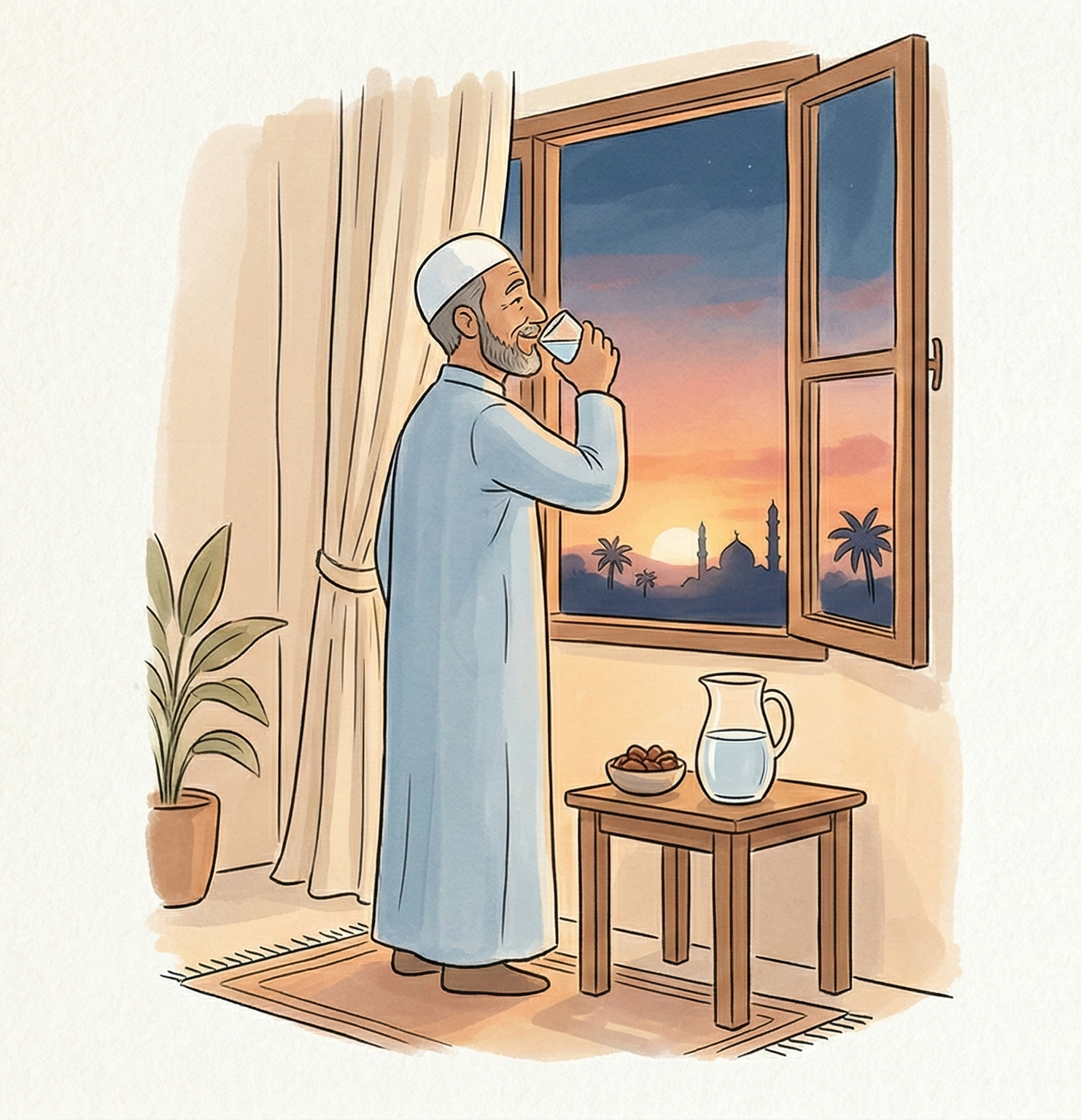 يوقظ فينا الصيام الامتنان للنعمة